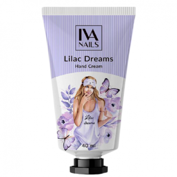 Крем для рук в тубе «Lilac Dreams» by IVA, 40 мл