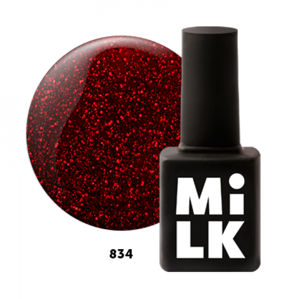 Гель-лак Milk Red Only 834 All In Red