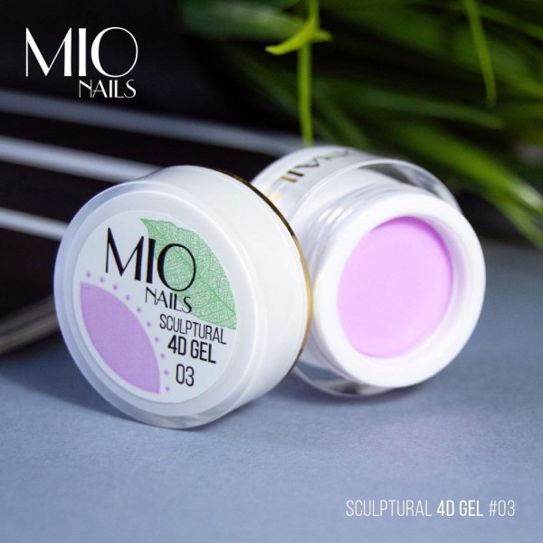 MIO Nails. Sculptural 4D Gel № 03