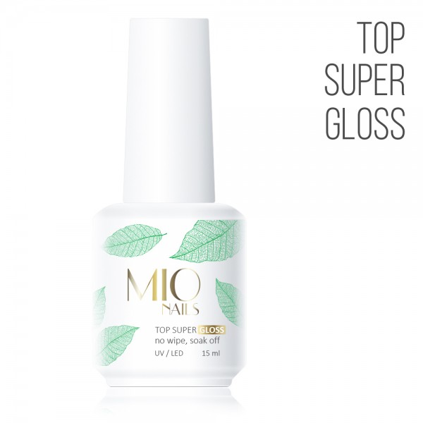 MIO Nails. Тop Super Gloss - 15 мл