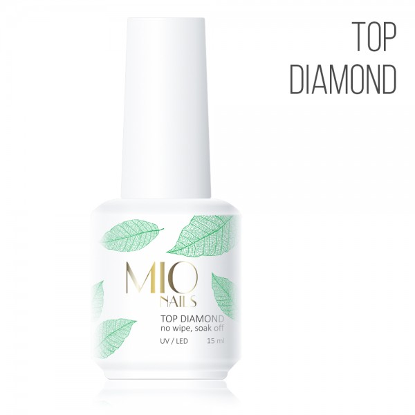 MIO Nails. Топ без липкого слоя, Top Diamond - 15 мл