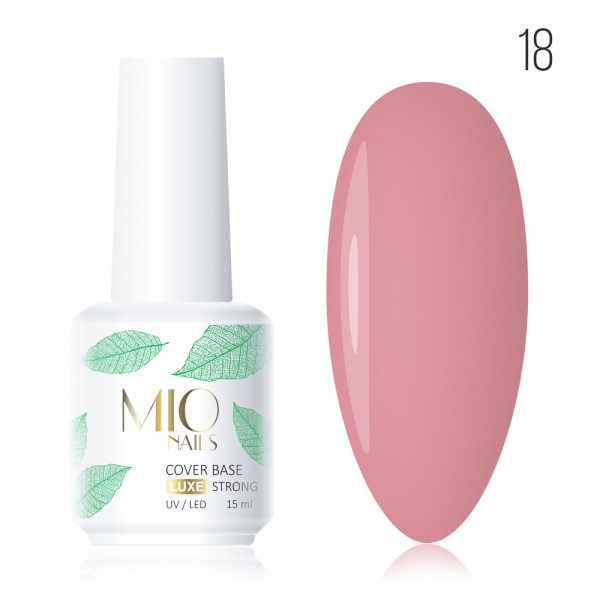 MIO Nails. База - Cover Base Strong LUXE # 18 - 15 мл