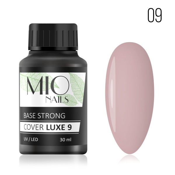 MIO Nails. База - Cover Base Strong LUXE # 09 - 30 мл