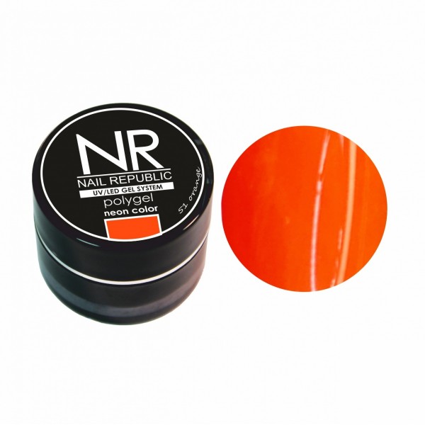 NR PolyGel №51 neon (7g) Оранжевый